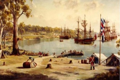 Sydney Cove, First Fleet, 1788, Australia (NewStars)