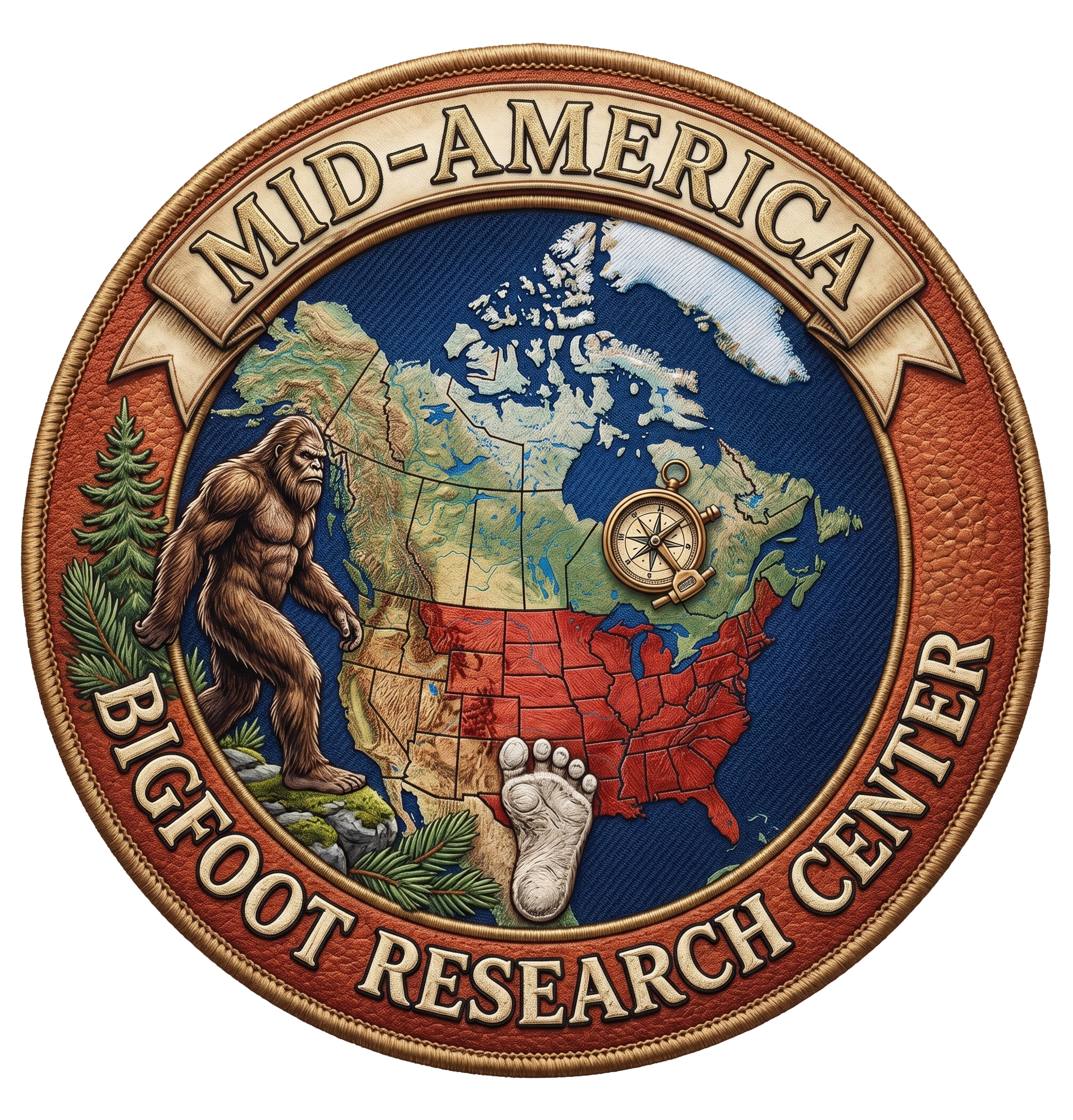 Mid-America Bigfoot Research Center Logo